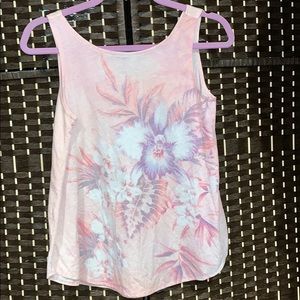 Pink summer tank top